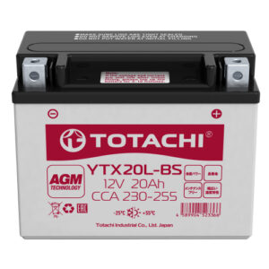 TOTACHI YTX20L-BS 20 Ач
